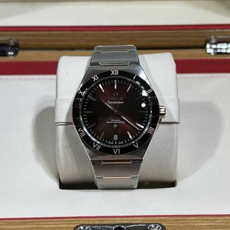 统一 。 Twt欧米茄 Omega 星辉永恒之星座腕表第五代 星座陶瓷圈系列！全新原装尺寸41Mm腕表！ 1圈口升级，原装一致抛光进口陶瓷表圈,刻度采用白金电镀 - 点击图像关闭