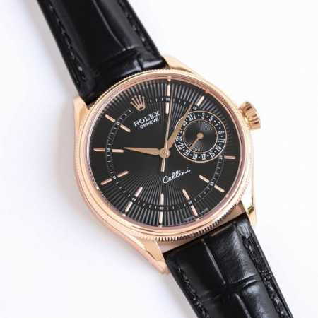 Sj出品 白壳 金壳 劳力士 Rolex 切利尼日历型！Ot2 强势来袭！真正的机芯功能，跟正品一样的体验，细节方面：切力尼系列 尺寸 39毫米，厚度11.5毫 - 点击图像关闭