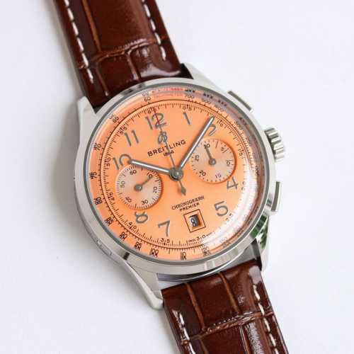 顶级复刻 Tw新品 百年灵 璞雅b01计时腕表premier B01 Chronograph 吴彦祖同款 Bn5 材质 316L精钢 直径 42毫米 厚度 13