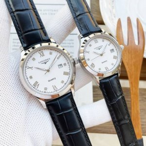 白壳 玫壳 钢带+20 最新浪琴-Longines 情侣对表 原装进口石英机芯 钢化玻璃 316L精钢表壳 直径男40Mm女30Mm 厚8Mm如果今天的阳光停止