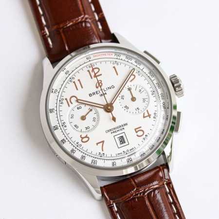 顶级复刻 Tw新品 百年灵 璞雅b01计时腕表premier B01 Chronograph 吴彦祖同款 Bn5 材质 316L精钢 直径 42毫米 厚度 13 - 点击图像关闭