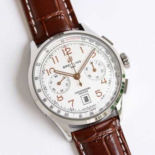 顶级复刻 Tw新品 百年灵 璞雅b01计时腕表premier B01 Chronograph 吴彦祖同款 Bn5 材质 316L精钢 直径 42毫米 厚度 13