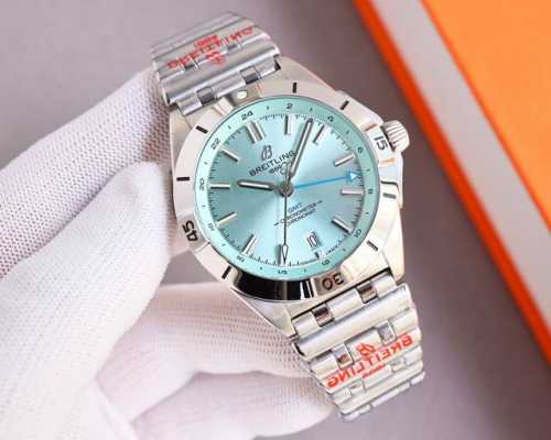 统一价： 百年灵breitling，机械计时系列a32398101M1A1！ Chronomat Automatic Gmt 40 重磅来袭！ 1这款双时区腕表