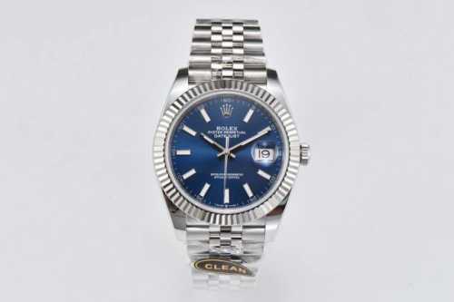 Clean厂 C厂 劳力士126334 Datejust 日志 1:搭载一比一超级3235一体机芯 无卡度机芯装饰 机芯及其稳定 2:整表904L精钢 搭配ar
