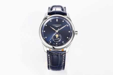 统一 臻于品质 感受经典 Tw出品 Longines浪琴名匠月相40Mm腕表，搭载复刻l899.5一体机芯 所有功能同步原装 。 三大市场唯一』： 摆轮板镂空对 - 点击图像关闭