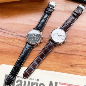 白 -金 V7版本2024推荐 浪琴-Lingines 名匠系列制表大师机械手表，新款蓝色经典，多功能4813机芯，经典多功能款式，经典指针，蓝宝石鱼眼水晶镜面