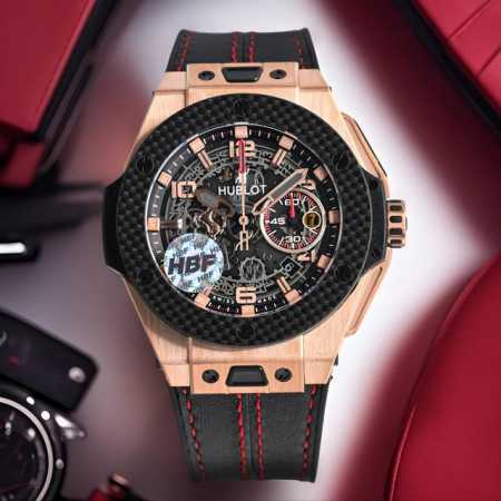Hbf Factory恒宝Hublot 宇舶表年度最佳复刻作品 Blg Bang系列401.Oq.0123.Vr碳纤维表圈 复合材质表圈的层次结构 仅限独特魅力 - 点击图像关闭