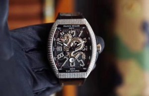 Abf最高品质 新款龙腾v45到货 Franck Muller 法兰克穆勒 Fm Vanguard Yachting V45遊艇系列 44X54 Mm1.表壳