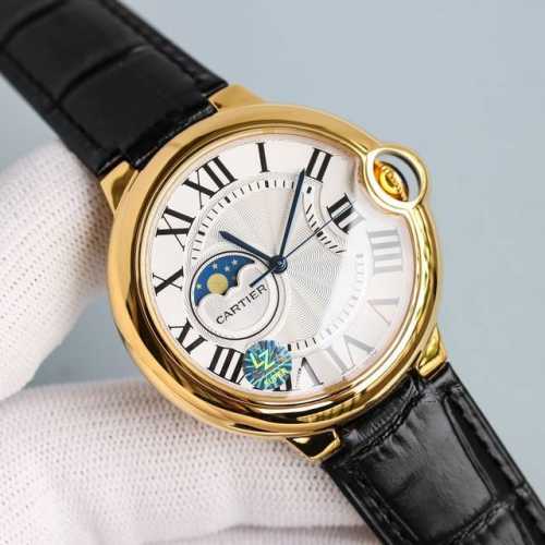 白 金 台湾Tw，经典款Cartier 卡地亚蓝气球系列：耗时12个月完美登场Cartier ，表盘9字位显示真实月相24小时运转，搭载原装进口全自动机械机芯