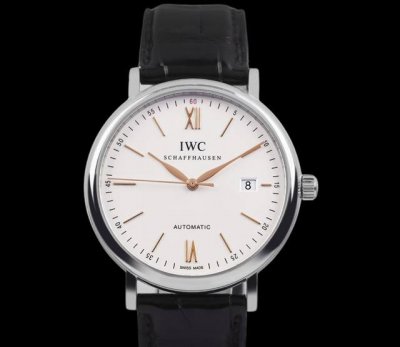 这个配色真的绝了 万国23140元 21年1月保卡二手有盒[非图示盒]万国Iw356517波涛菲诺系列自动机械男款 金针 表盘40毫米 参考公价52650