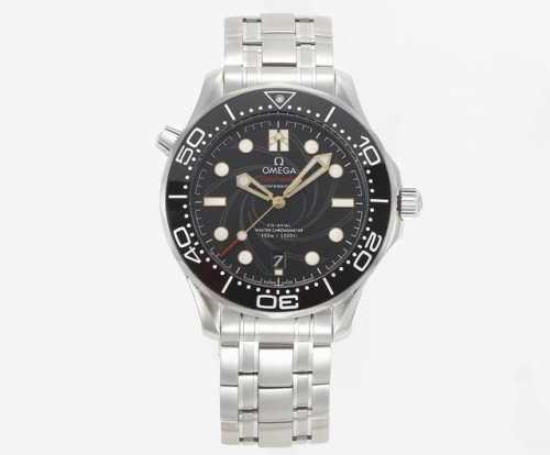 Vs厂Seamaster海马系列海洋宇宙300米300M同轴 至臻天文台表42毫米42Mm潜水表210.30.42.20.011精钢拉丝表壳局部抛光处理 表圈采