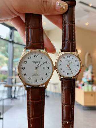 白 -金 钢带+20 浪琴-Longines精品情侣对表携手而来，简约精致，品质精湛，热卖全城。采用进口石英机芯，顶级316精钢表壳，进口小牛皮表带，矿物质超强 - 点击图像关闭