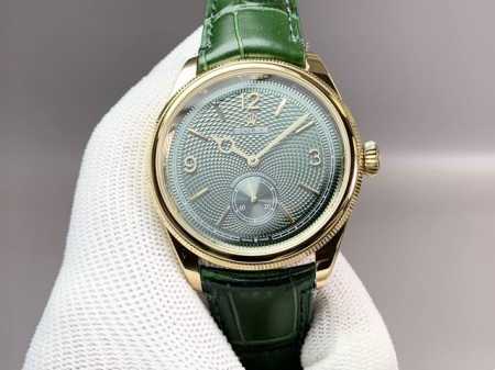 8+Factory 新增力作 超薄 克配重版二针半商务款 劳力士Rolex 恒动1 8型 尺寸：39Mm9.8Mm 独家定制改装Chronergy擒纵系统蓝色S - 点击图像关闭