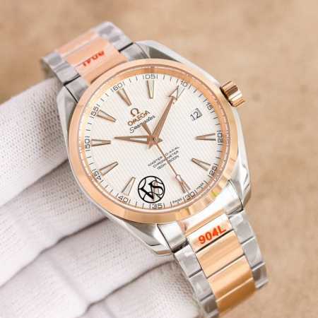 皮带 钢带+50 Vs新品：日配绝佳之选， 海马150米 Aqua Terra 天文台 41M 1:旋入式 凸雕技术 表冠 全新 “圆椎形”设计，更方便调试。 - 点击图像关闭