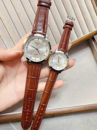 白 金 浪琴-Longines 情侣对表 原装进口石英机芯 316L精钢表壳 直径男39Mm女29Mm 厚8Mm如果今天的阳光停止了它耀眼的光芒。那么你的一个微 - 点击图像关闭