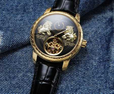 白 . 金20. Vacheron Constantin 江诗丹顿 刚刚推出一枚高级工艺表盘新作 Traditionnelle Tourbillon Qilin - 点击图像关闭