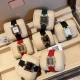 古驰中古表 “小小电视机”像极了小时候的黑白电视，四方正正，极简主义者。简约即高级！黑银实属甜酷，很难不爱。全表镜面太高级。22Mm中性极简ins风，无需多加修