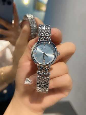 FFF.金+20.钻+30。 欧米茄 OMEGA 精品女神水滴系列腕表。精致唯美的设计，让您的美丽无处不在，也将华丽与经典融合，创造出惊艳巨作，表盘清新淡雅，色 - 点击图像关闭