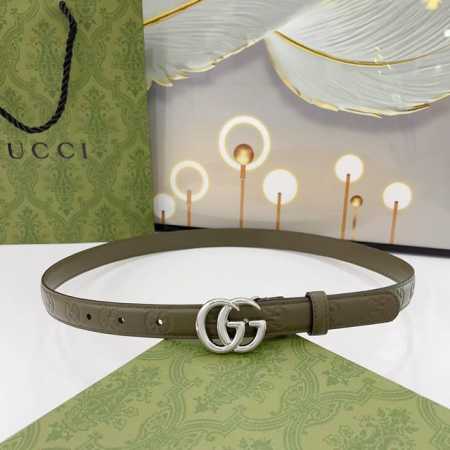 特 2.0Cm新款Gucci 双面头层牛皮压花 配Cc铜扣 时尚百搭 经典爆款 码数：75 80 85 90 95 100欧 - 点击图像关闭