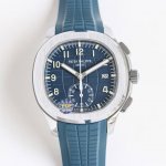 2410新款到货 pdf 配重版本 pp 百达翡丽 手雷系列 Aquanaut系列，手雷计时系列 腕表型号：5968A-001一体机芯 p毫米铂金表壳 计时指针