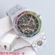 统一价： Gr爱彼彩虹新品上市，新款爱彼！彩虹15412Bc Adumars piguet 爱彼 15412Bc 霜金 镂空 彩虹 男士机械腕表 Calibre