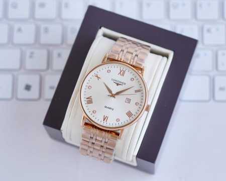 金+20钢带+20 。浪琴-Longines精品情侣对表携手而来，简约精致，品质精湛，热卖全城。采用进口石英机芯，顶级316精钢表壳，进口小牛皮表带，矿物质超强 - 点击图像关闭