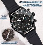 Jp 爆炸 万国 Iwc 飞行员系列 新款赛车飞行员 DDD 飞行员系列高性能计时腕表，41毫米的表径，完美适配陶瓷测速圈。 DDD Jp 机芯采用Asia77