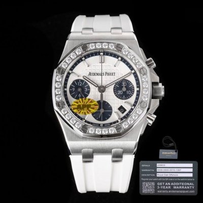 小红书热门爱彼Audemars Piguet女款37Mm明星王子文同款也是目前最高版本Ap皇家橡树离岸系列计时腕表、真正一比一原版复刻，所有表盘都以原装正品表盘