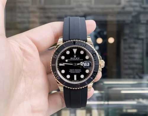 劳力士－Rolex Ym游艇系列－机械腕表 顶级进口机 316L精钢壳－防指纹陶瓷圈 舒适橡胶表带 原装保险扣 蓝宝石玻璃 超强防水 直径40Mm 厚度12Mm