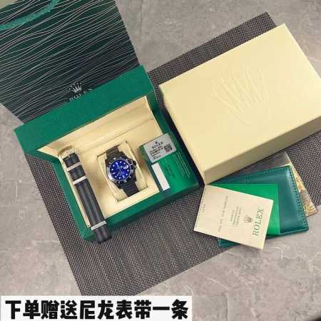 劳力士潜航者“海外定制版”黑武士惊艳降临！据广大表友强烈要求，推出 全黑色，具有特殊意义的劳力士“蓝魔”鬼王坚实，稳定，耐用的基础，采用pvd真空负离子黑变技术 - 点击图像关闭
