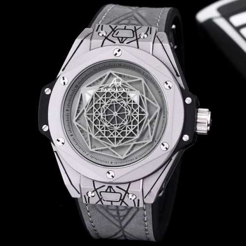 380黑金+20Hublot 宇舶表Big Bang Sang Bleu全球限量刺青腕表 进口全自动上链机械度膜玻璃直径:43Mm 厚度:13Mm 爆款Max上