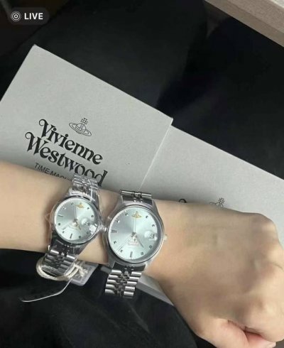 Vivienne Westwoo D碎冰蓝盘面手表腕表 Size：29Mm 37Mm