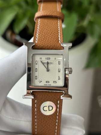 独家实拍图 Hermes Swiss Movement Battery Watch 女士腕表推荐款 爱马仕女士腕表 瑞士机芯 - 点击图像关闭