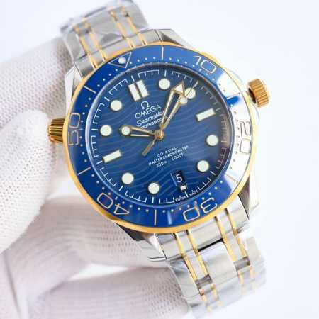 Sj出品 特价 欧米茄 Omega 海马系列300 Cm2 强势来袭，采用独家专用 0一体机芯，摆幅2 0，双卜双面镀蓝蓝宝石玻璃， 钢带通用原装，超强防水15 - 点击图像关闭