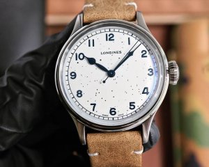 Factory新品上市 浪琴系列 “小雀斑” 表壳 38.5毫米精钢壳身复制原装，精益求精，为广大表友还原最接近原装的体验。 技术突破 Mma独家购入原装开模