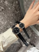 白 金 钢带+20。 最新经典浪琴-Longines 情侣对表 原装进口石英机芯 钢化玻璃 316L精钢表壳 直径男40Mm女30Mm 厚8Mm如果今天的阳光停