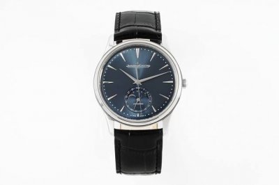 Zf积家月相大师V2版本全系升级超薄一体机芯！ 直径39Mm同步原装，流线型精钢表壳保驾护航，左右侧面有日历和月相调节按钮。把头的Logo浮雕明晰有力，并且整只