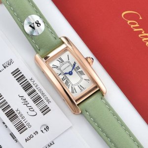 白 金 钻30 V8台湾厂卡地亚-美国坦克-Cartier Tank Am ricaine腕表 小号表款 三码合一 采用蓝宝水石晶镜面 瑞士石英机芯 原版开模