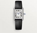 新到，卡地亚坦克小号，25年购入 DDD 卡地亚坦克系列女士石英腕表，原镶钻，新款全套25年已延保至33年，整表98新，表径29.522，新款原钻小号坦克 DD