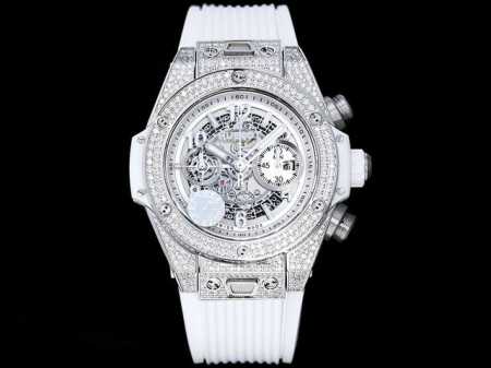 Zf 出品 满钻， Zf Factory最新款新面出货 宇舶 恒宝 Hublot 英勇无畏，拳拳出击，简称“Hub”“恒宝”，Bigbang大爆炸 素材料计时码 - 点击图像关闭