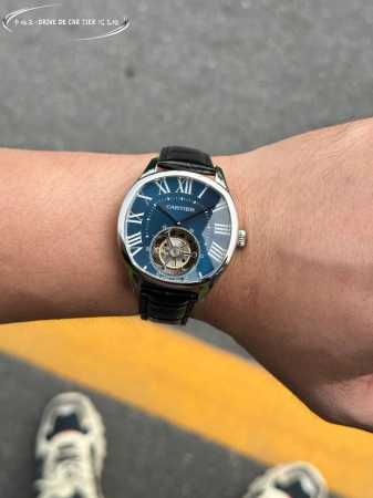 金白同价： 品鉴:Rotonde De Cartier Tourbillon Cadran Love陀飞轮 卡地亚-Drive De Car Tier 陀飞轮腕 - 点击图像关闭