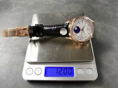 3190R+ Factory 120G 配重版 劳力士Rolex 切利尼 月相型面市 原版尺寸：39Mm13.2 定制版红轮Cal.3195型机芯还原原装所有功 - 点击图像关闭