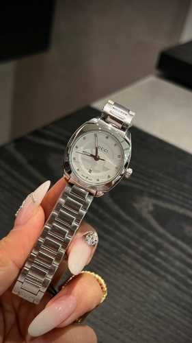 专柜款 Gucci 古驰Gg2570系列Ya142504腕表 石英机，尺寸28Mm。到货