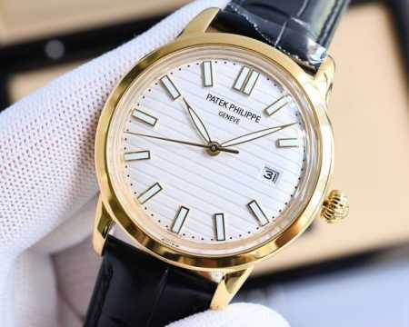 白 -金 百达翡丽-Patek Philippe-火热新款式 新款锅盖 耗时长达8个月 超薄男士自动机械腕表 采用进口原装9015机芯 每小时振频 0次 零返修 - 点击图像关闭