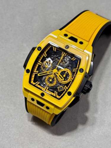 宇舶Hublot-“大黄蜂” 灵魂Big Bang系列 以赛车为灵感，推出全新Spirit Of Big Bang限量腕！腕表结合Spirit Of Big B