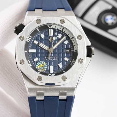 audemars Guet 15710St.Oo.A002Ca.01皇家橡树离岸型 男士机械腕表，搭配.3120全自动机械机芯 反炫光玻璃 采用进口316精钢鑫