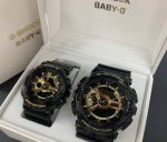 Casio经典系列时尚防水运动手表 黑金王炸～卡西欧 Baby-G暗黑甜心#手表