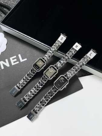 Chanel香奈儿 premièRe Rock腕表！银色 这应该是小香中古表的天花板了！ premièRe Rock腕表表壳 表带都是原厂流出 质量非常过硬 p - 点击图像关闭