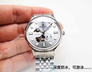 J5出品：白钢p . 金20. 本品均已严格经过防水压力测试，防水可达120米 劳力士，日月星辰系列，搭载原装进口82S7机芯 0返修0售后 ，采用超a精钢壳套