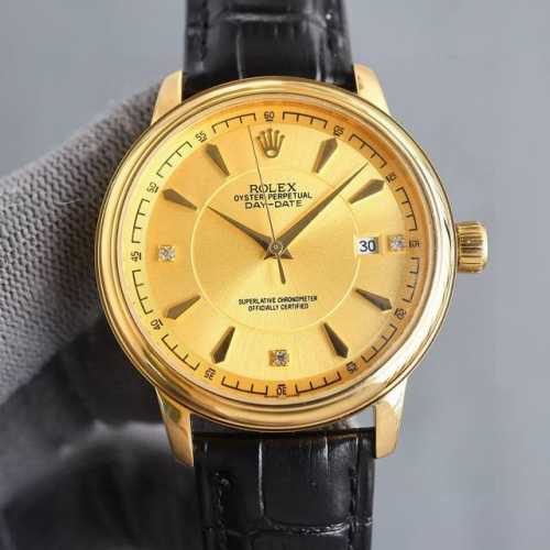金+50 本店主推 2025最新力作热门款 劳力士 Rolex 最高版本高级自动腕表！男士腕表独特的商务复古风格，恒久魅力，高档定制搭配40Mm表径，316精钢